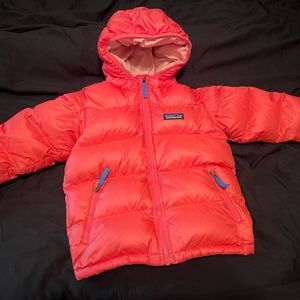 4T Girls Patagonia Down Coat